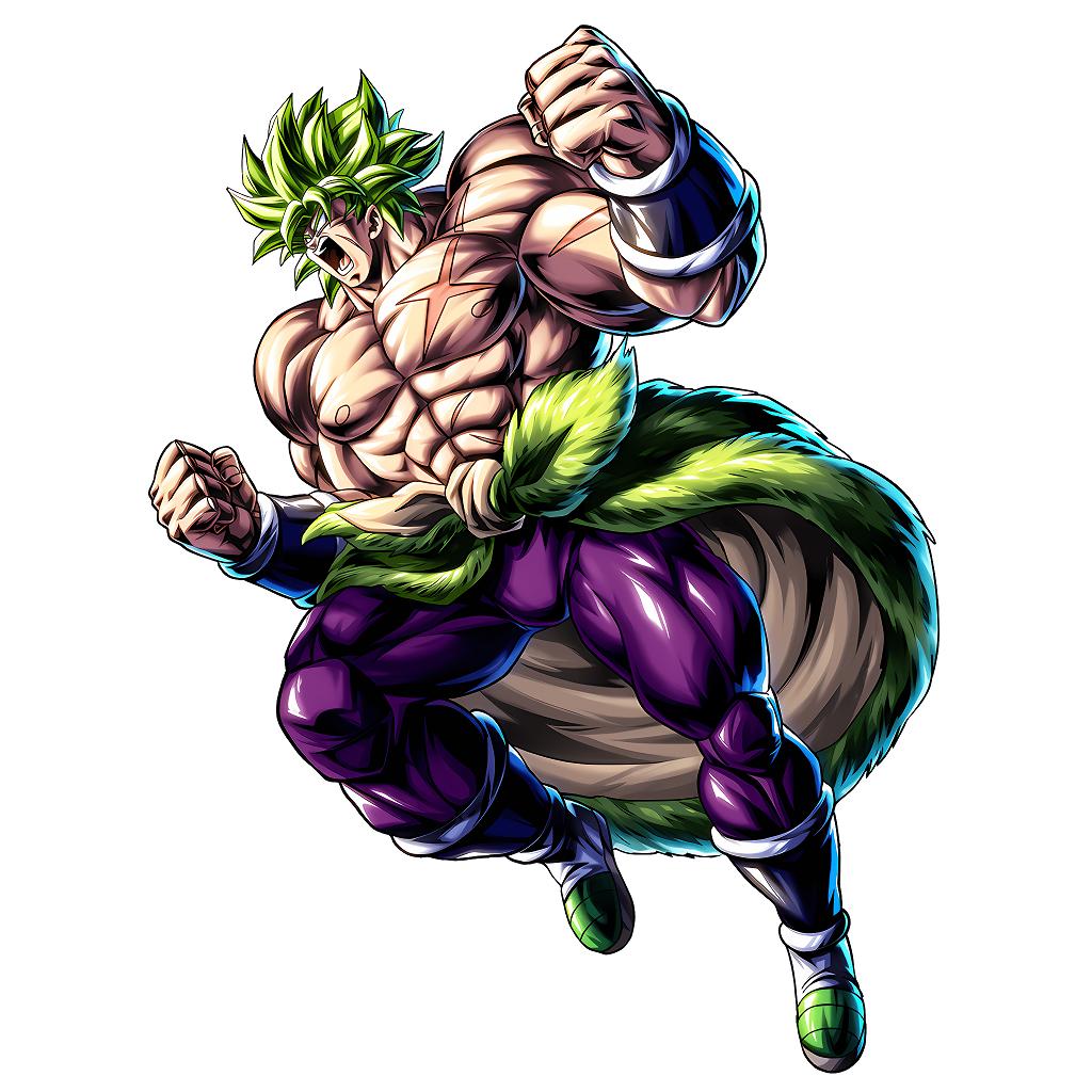 4K Title Screen Characters Broly