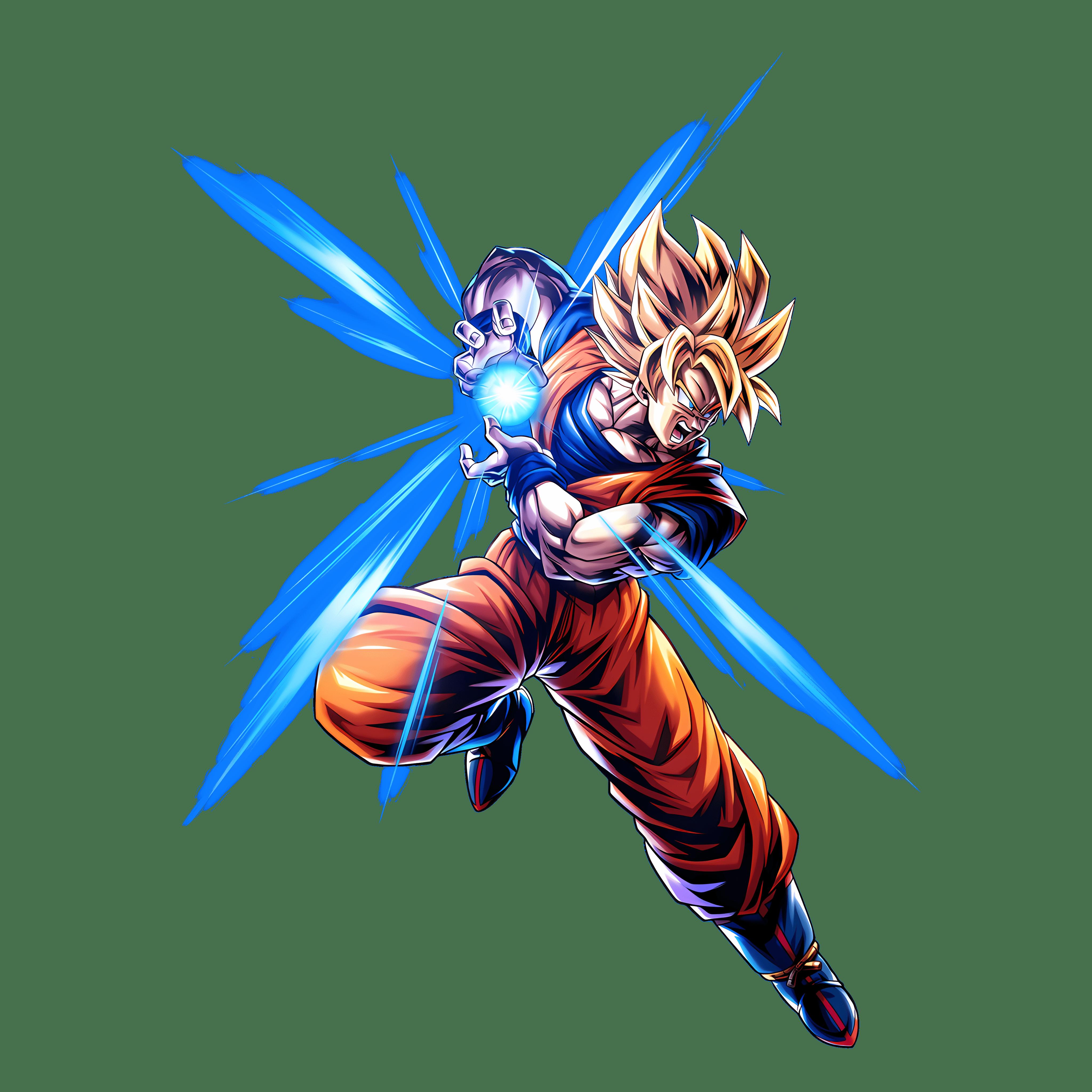 4K Title Screen Characters Goku