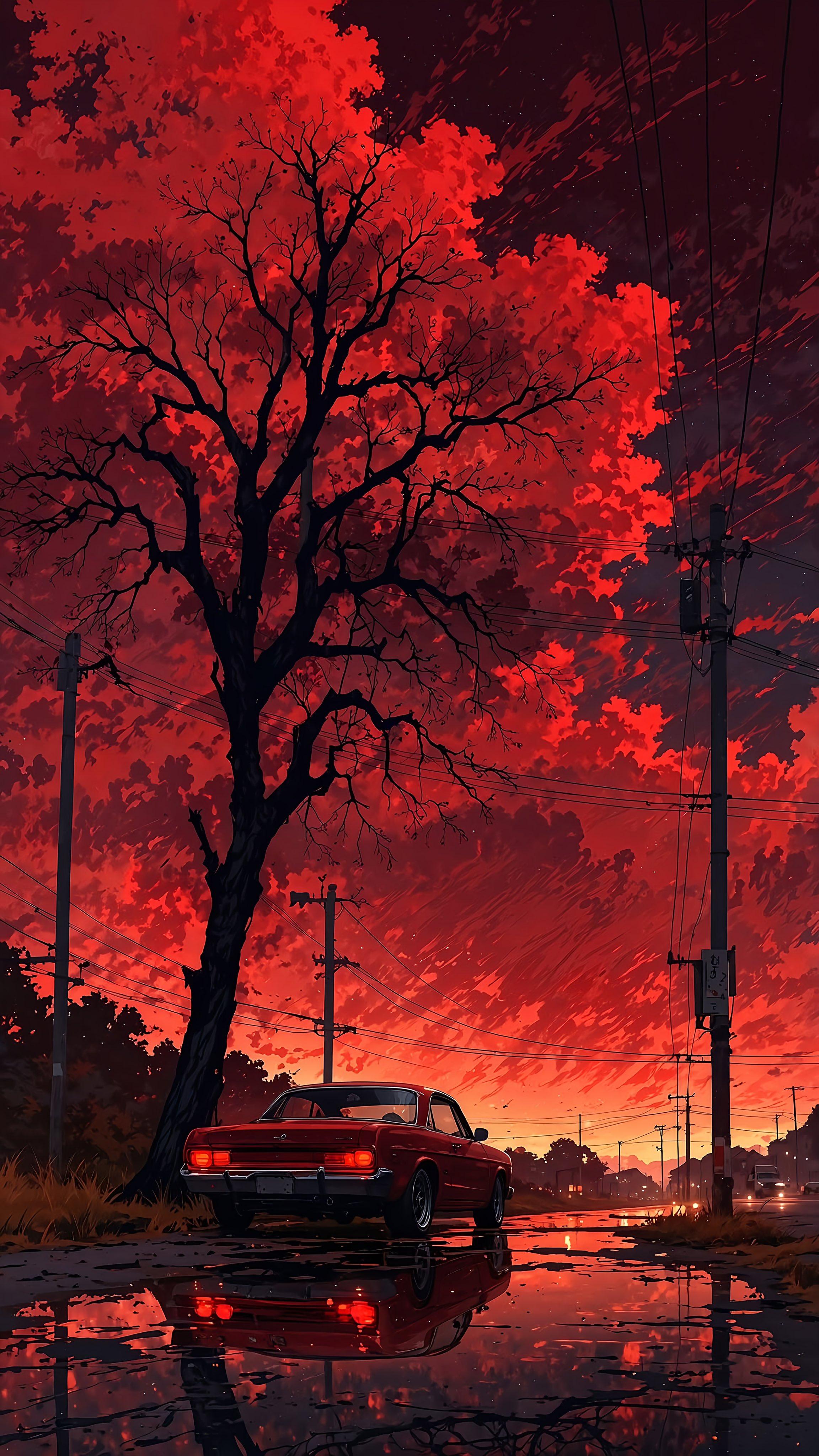 Aesthetically Pleasing Retro Car