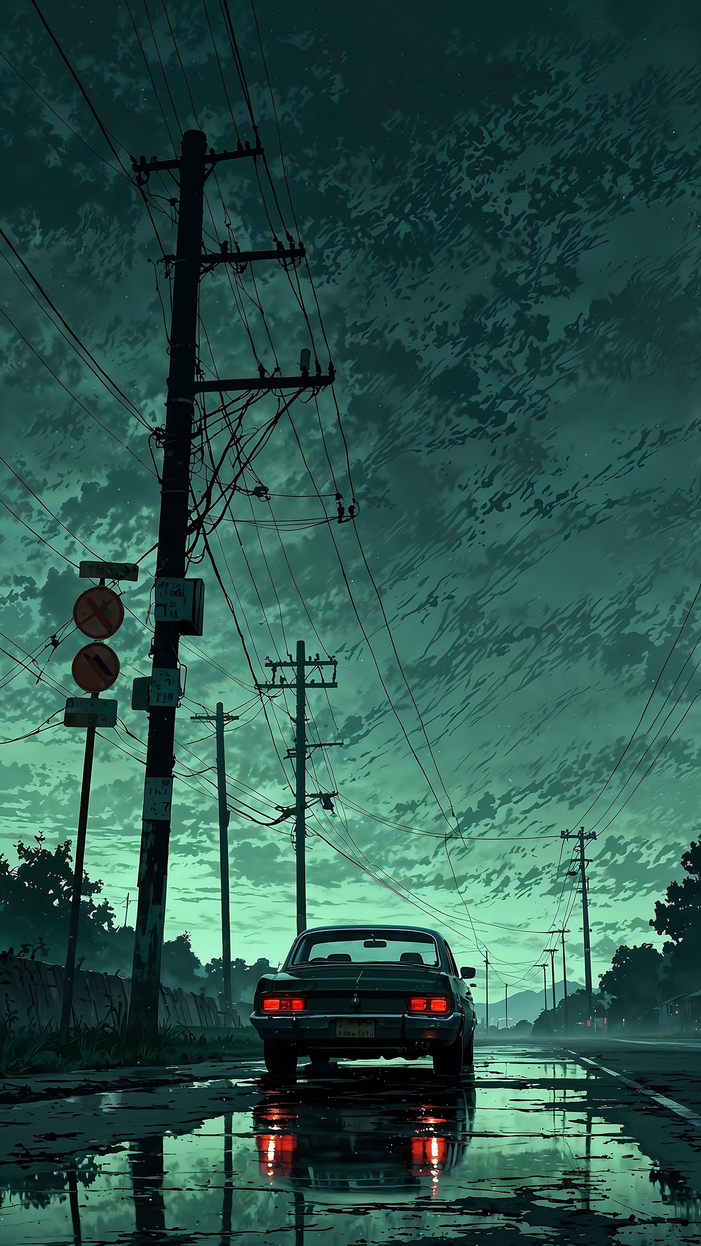 Aesthetically Pleasing Retro Car
