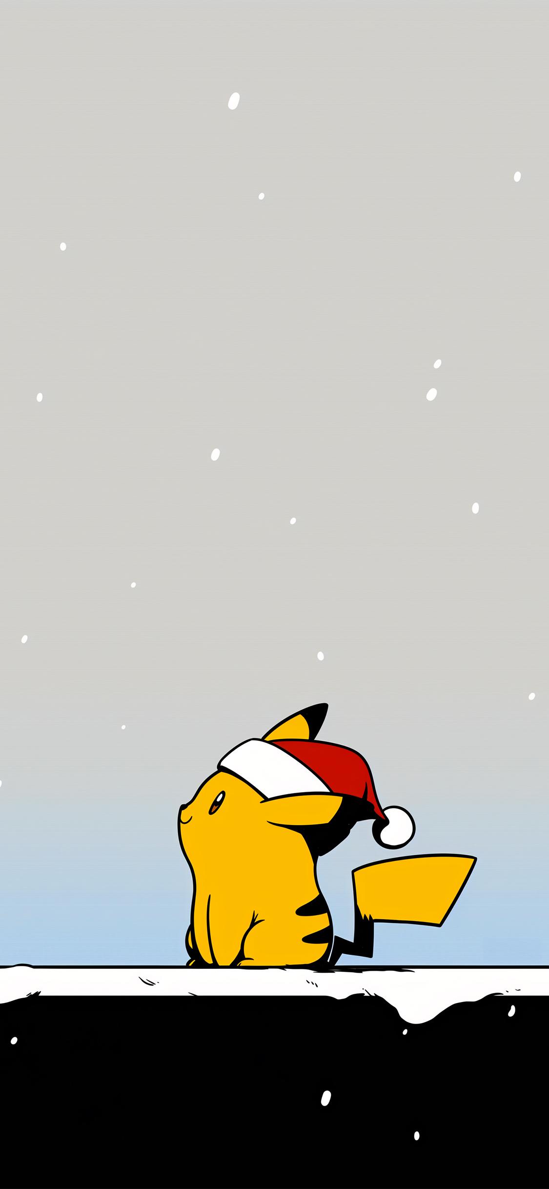 Cute Christmas Pikachu