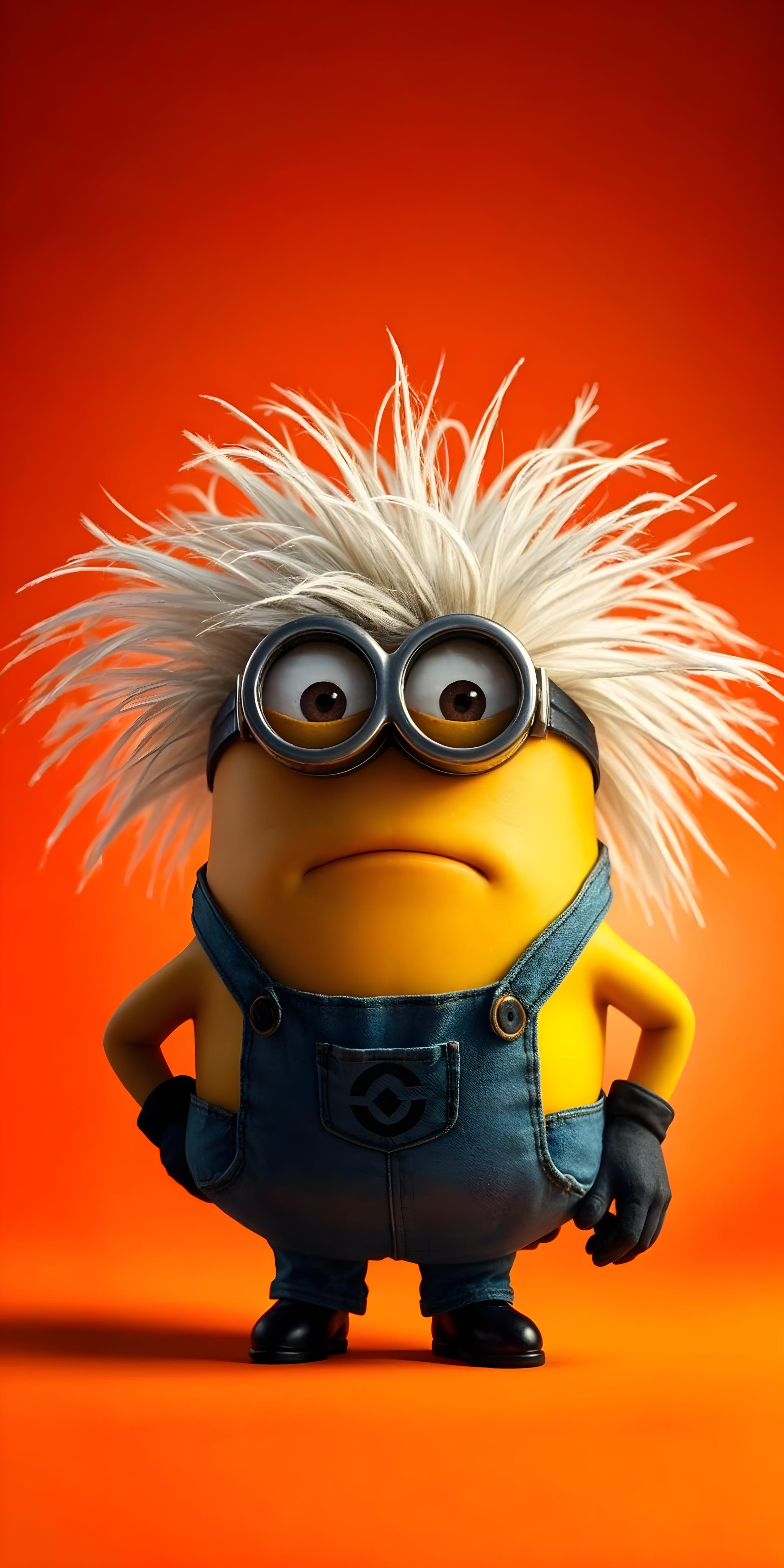 Einstein Minion Wallpaper HD