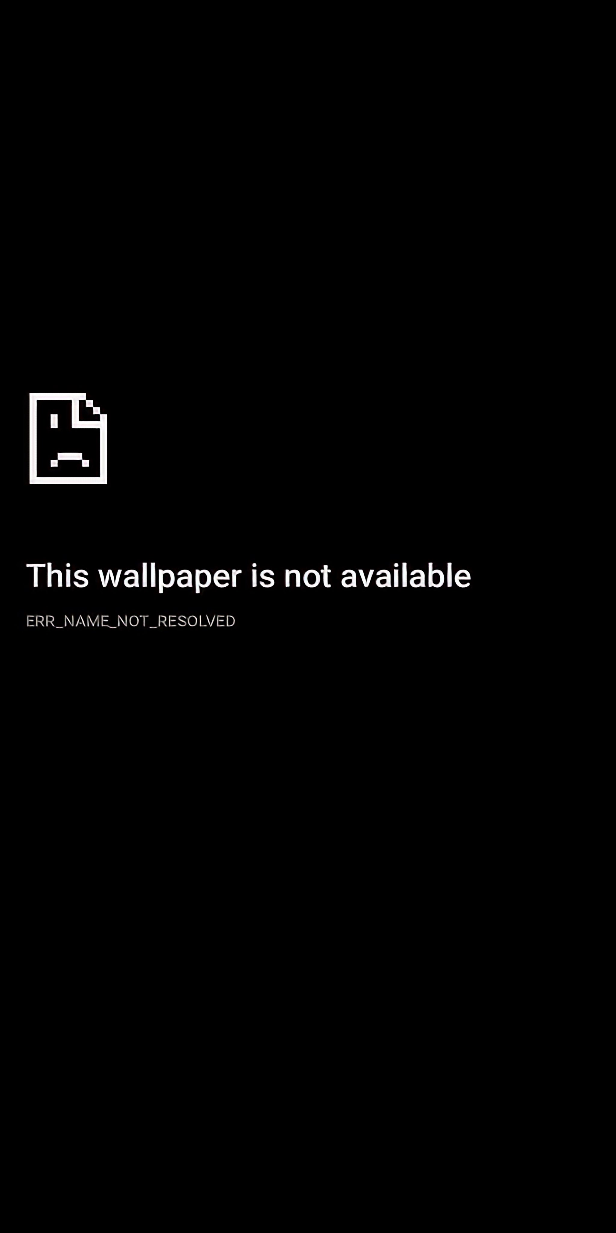 Error Messages Lockscreen