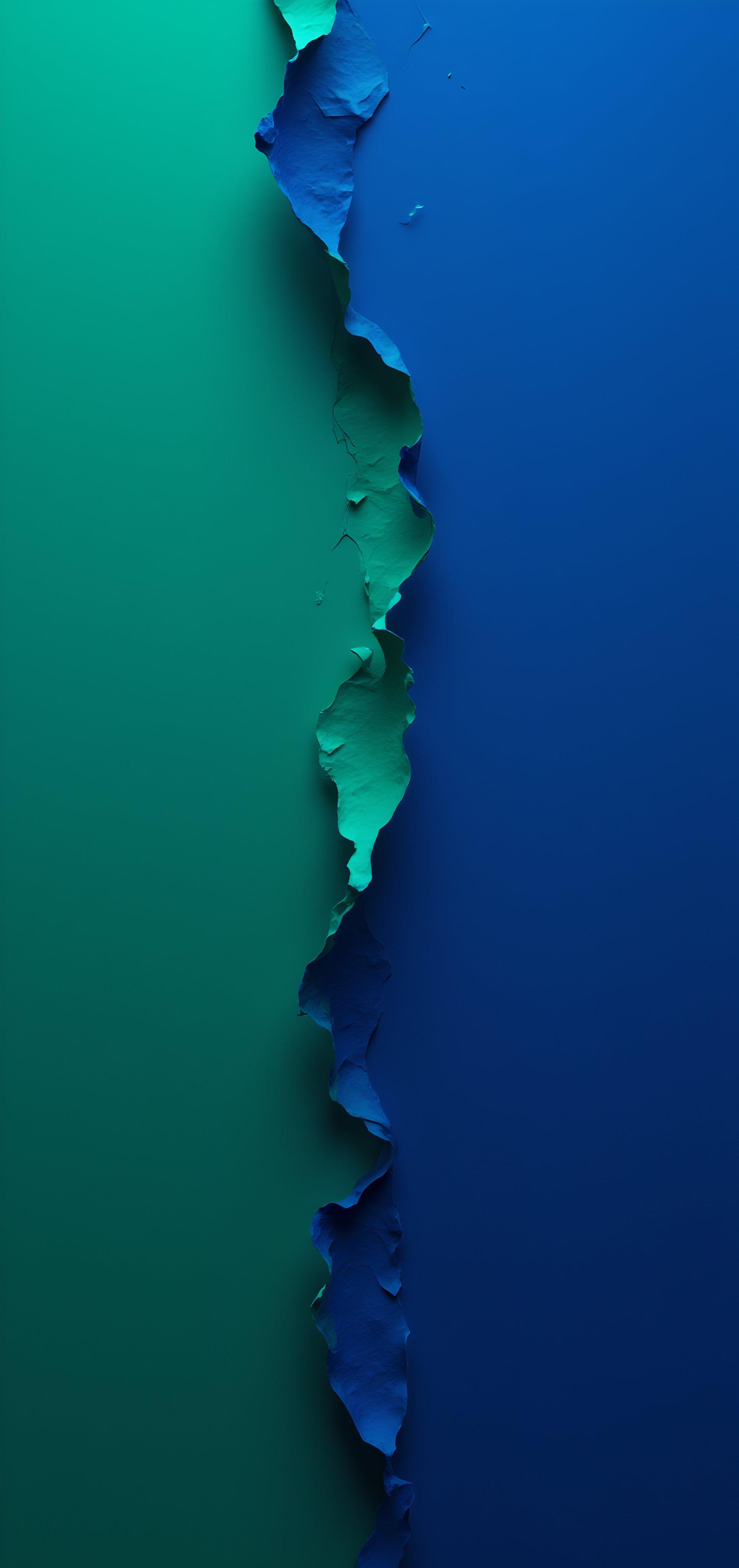 Forest Green and Midnight Blue 4K