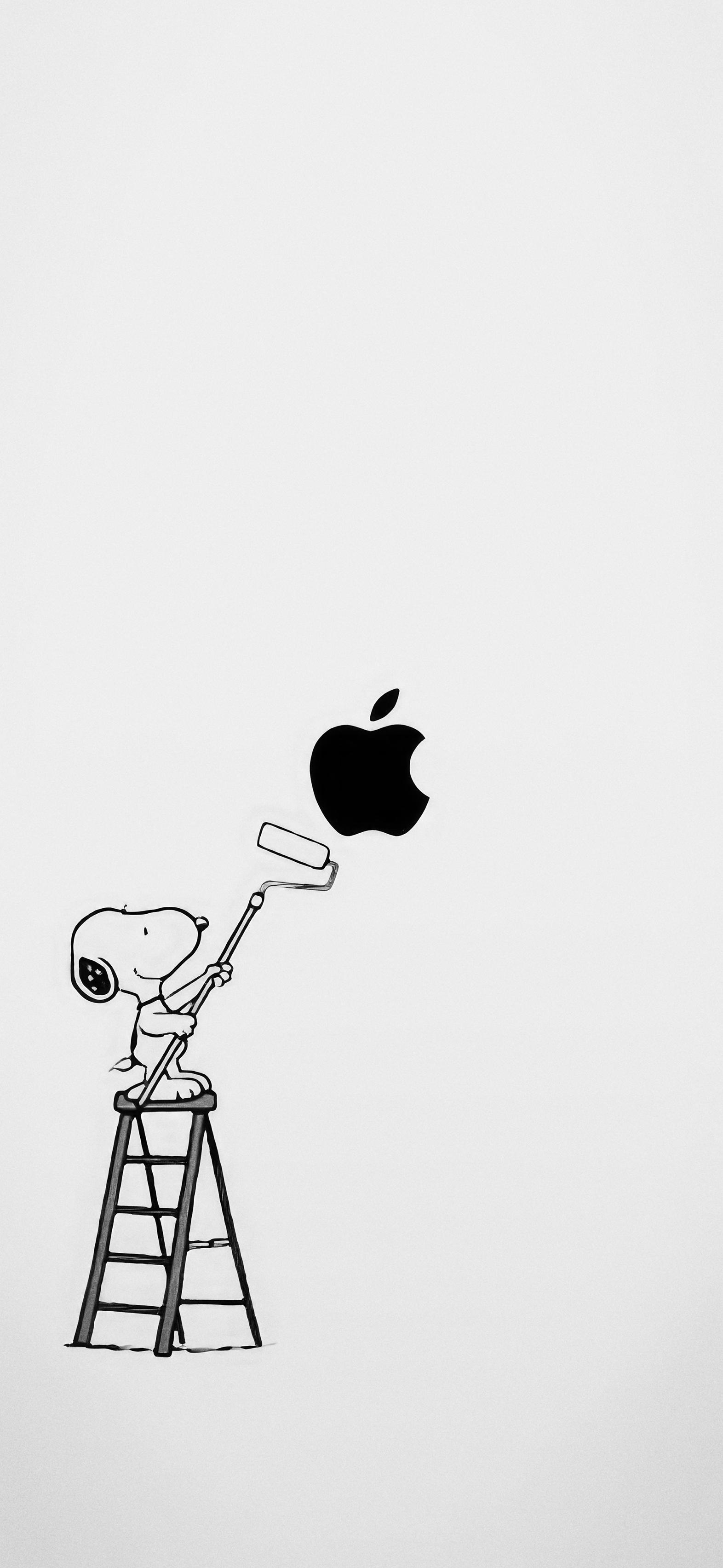 Minimal Snoopy and Apple