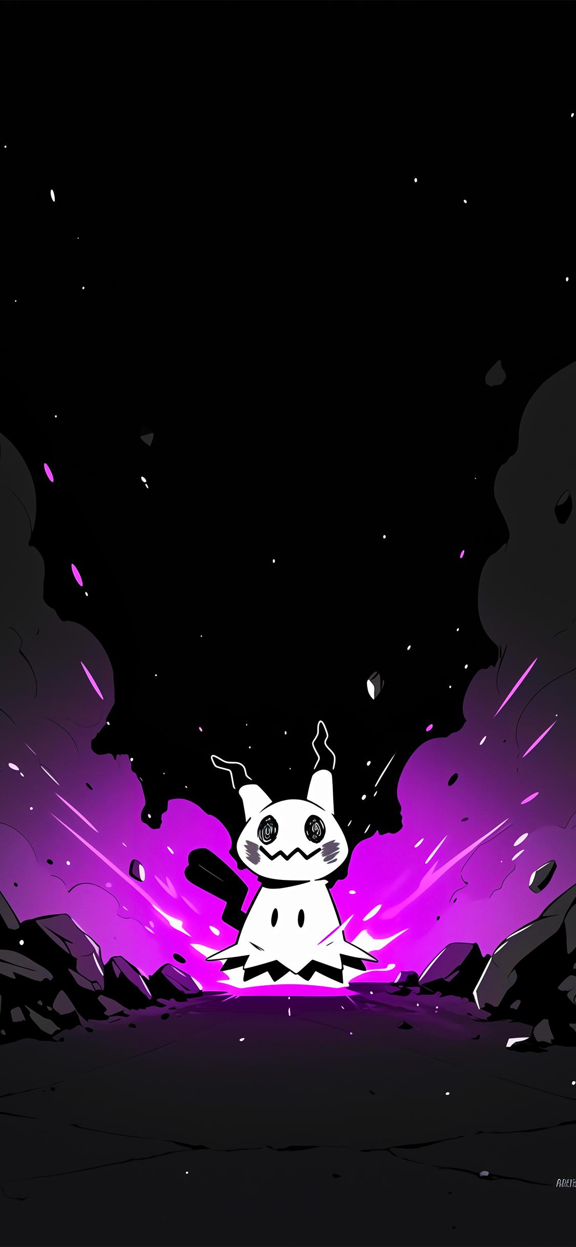 Minimalist Cute Mimikyu