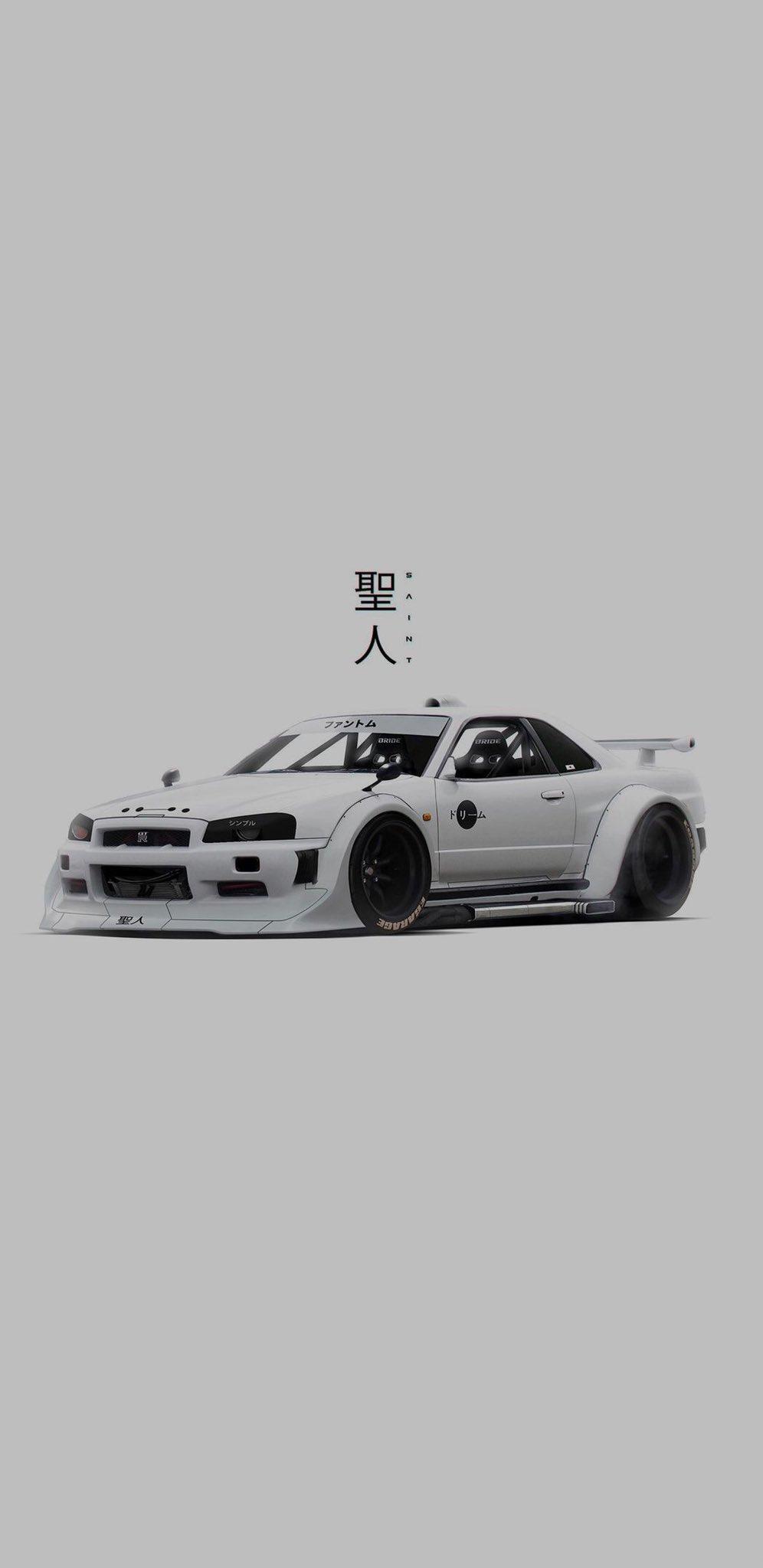 Modified Nissan Skyline GT-R R34