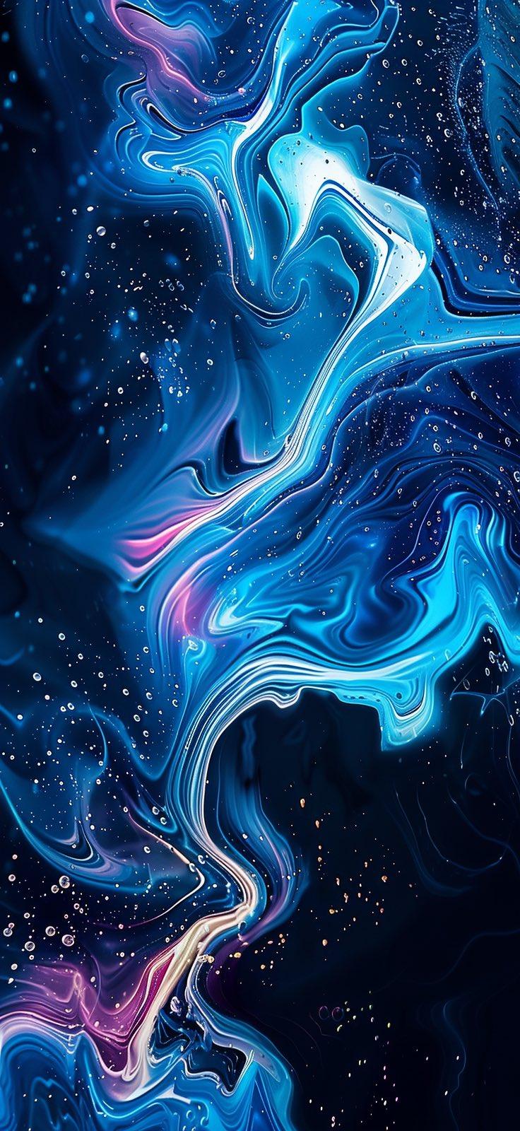 Perfect Fluid Wallpaper