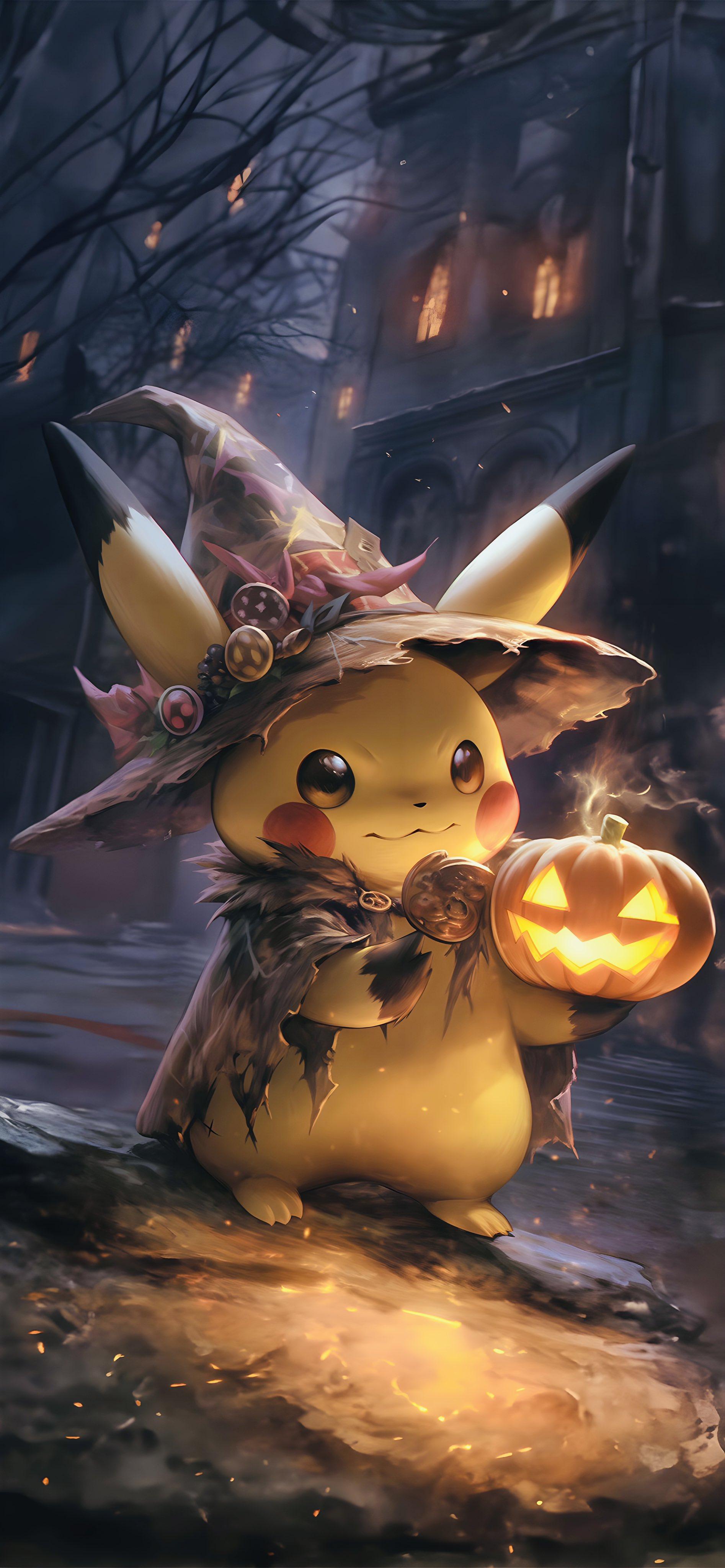 Pikachu Halloween Wallpaper