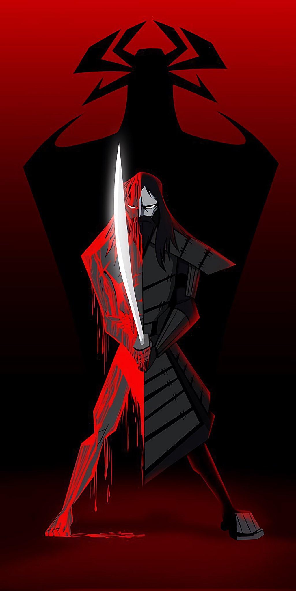 Samurai Jack Red Wallpaper