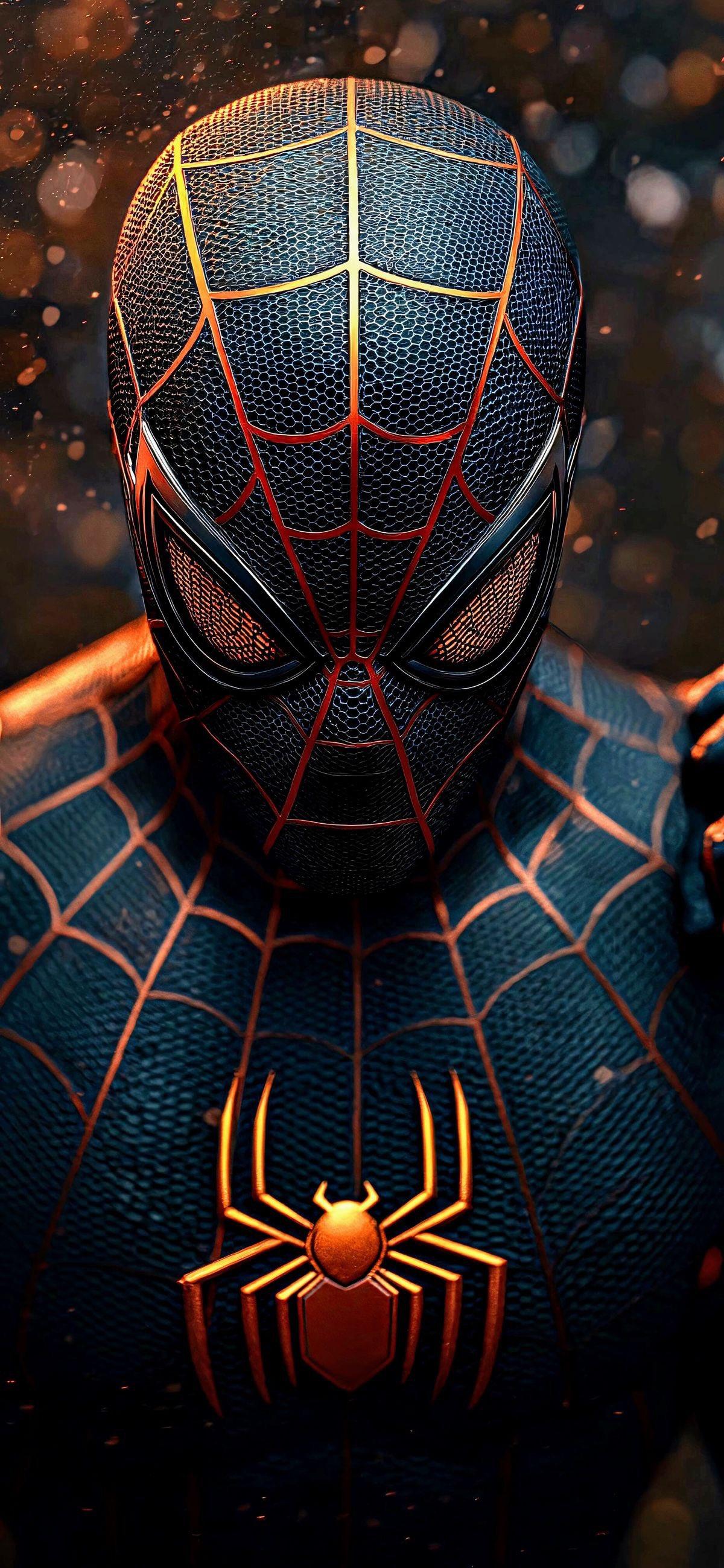 The Focused Gaze of Miles Morales' Spider-Man
