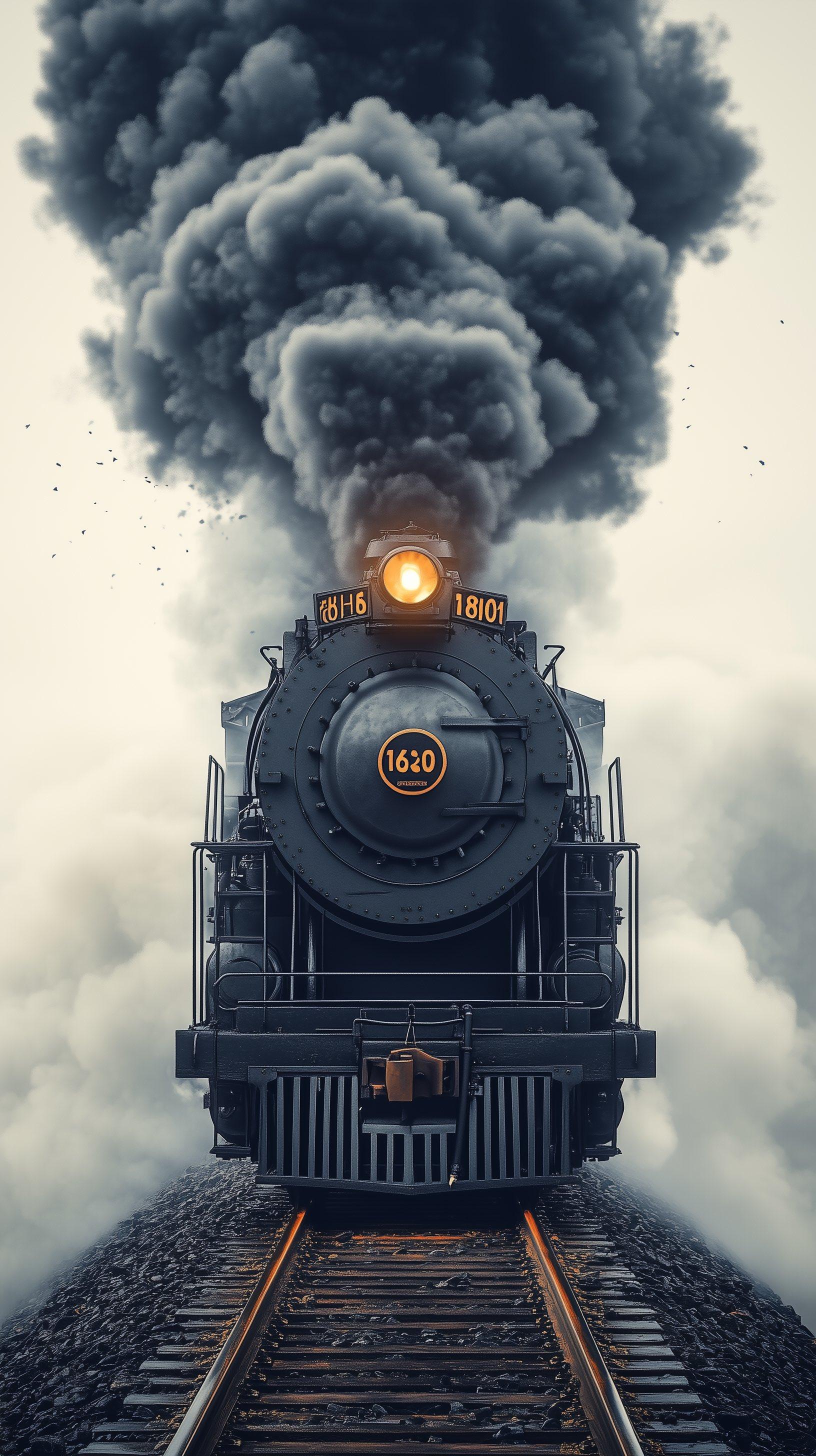 Train Dark Version Wallpaper