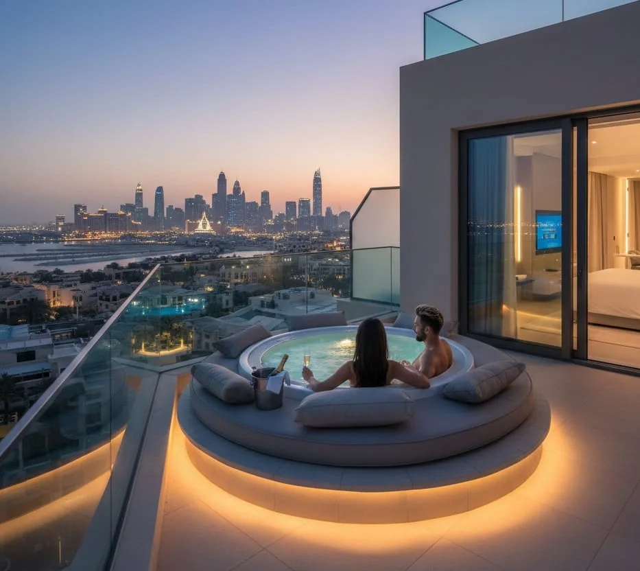 Discover the Best Hotels with Jacuzzi Rooms in Dubai